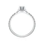 Pierścionek białe złoto z diamentami AJPZ_107